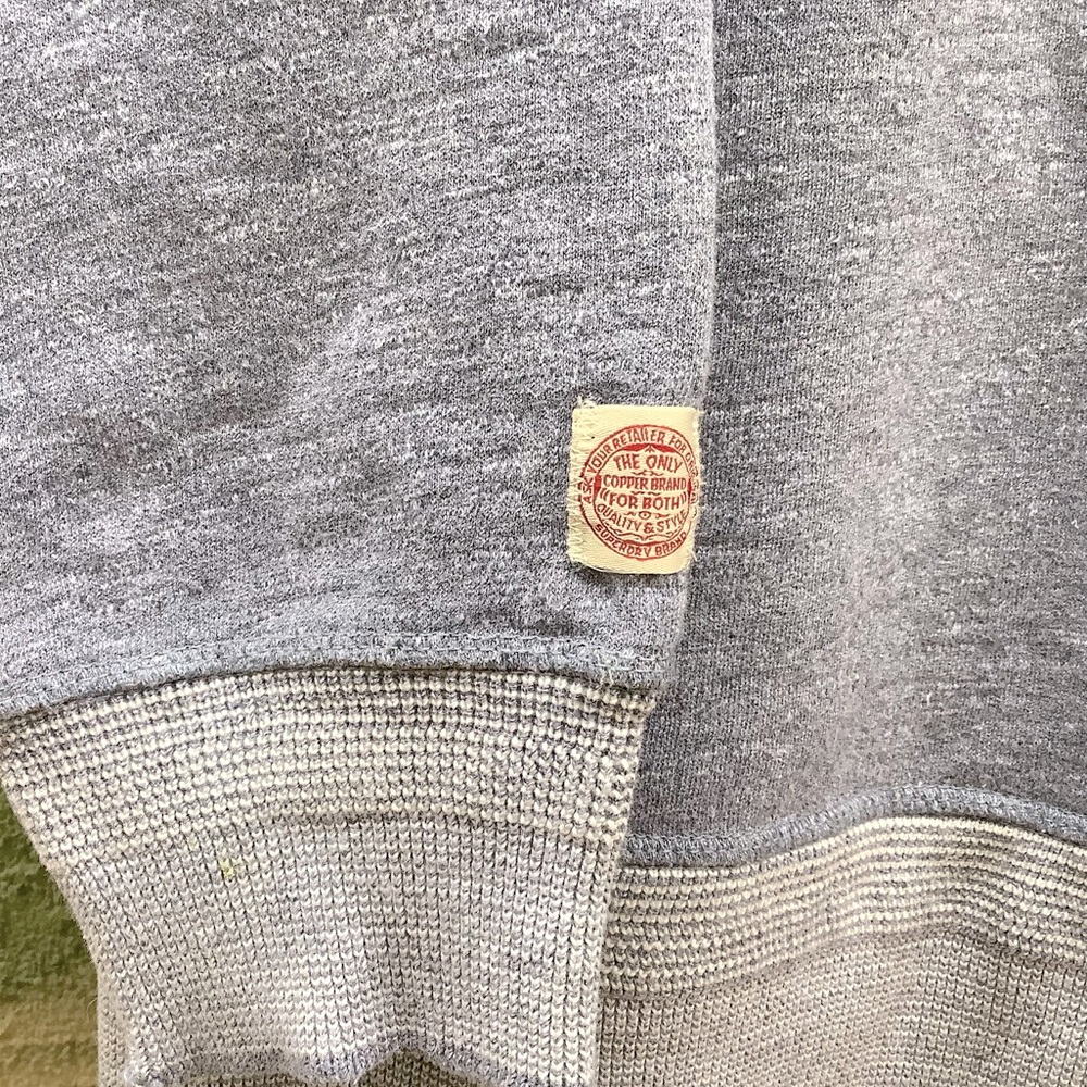 Superdry Copper Label Pullover Loopback Crew Sweatshirt, Large - Picture 5 of 8